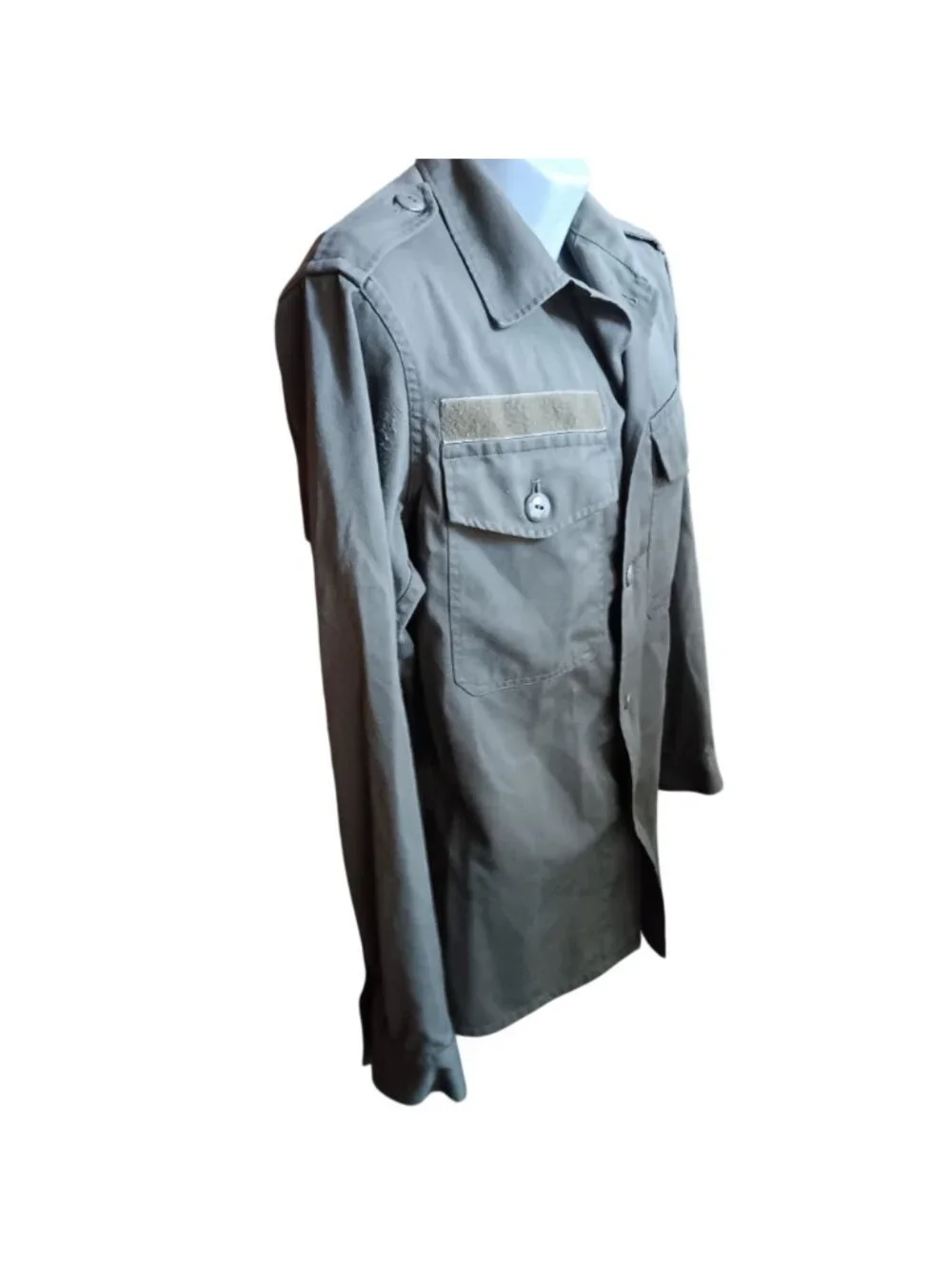 Army Shirt Jacket Large Vintage 1994s Austrian Osterreich Bundesheer 96-100 III-